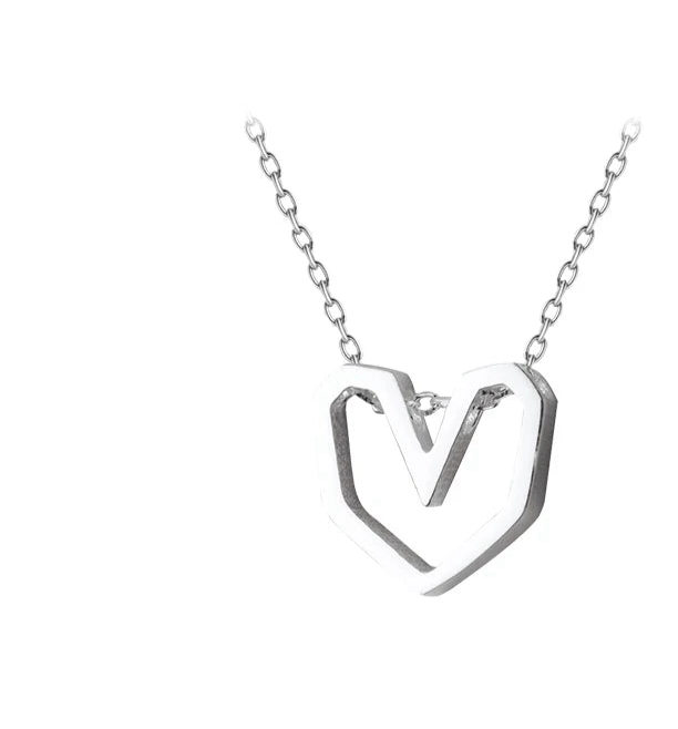 Geometria del Desiderio – Collana in Argento