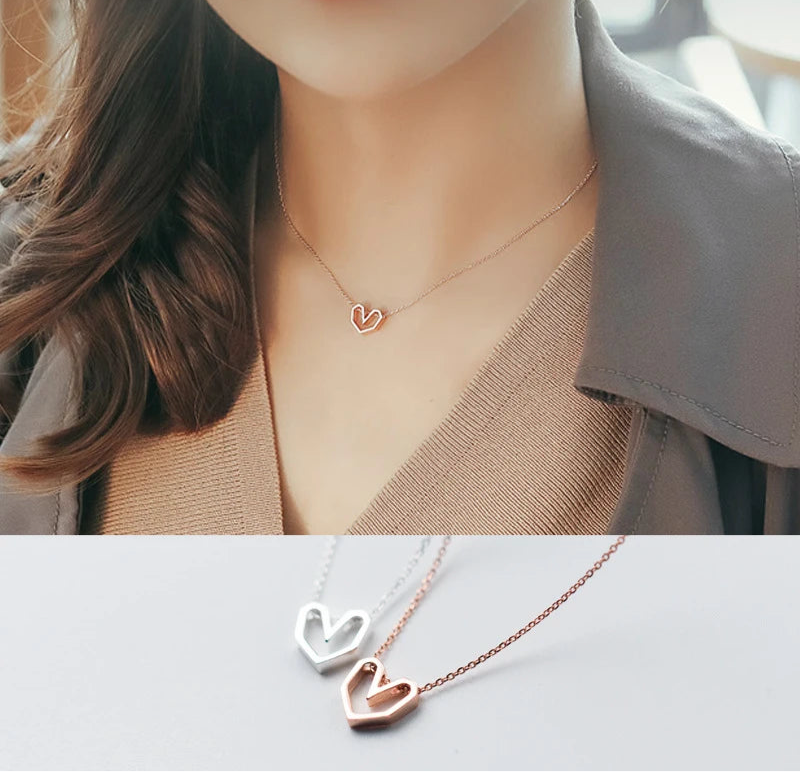 Geometria del Desiderio – Collana in Argento