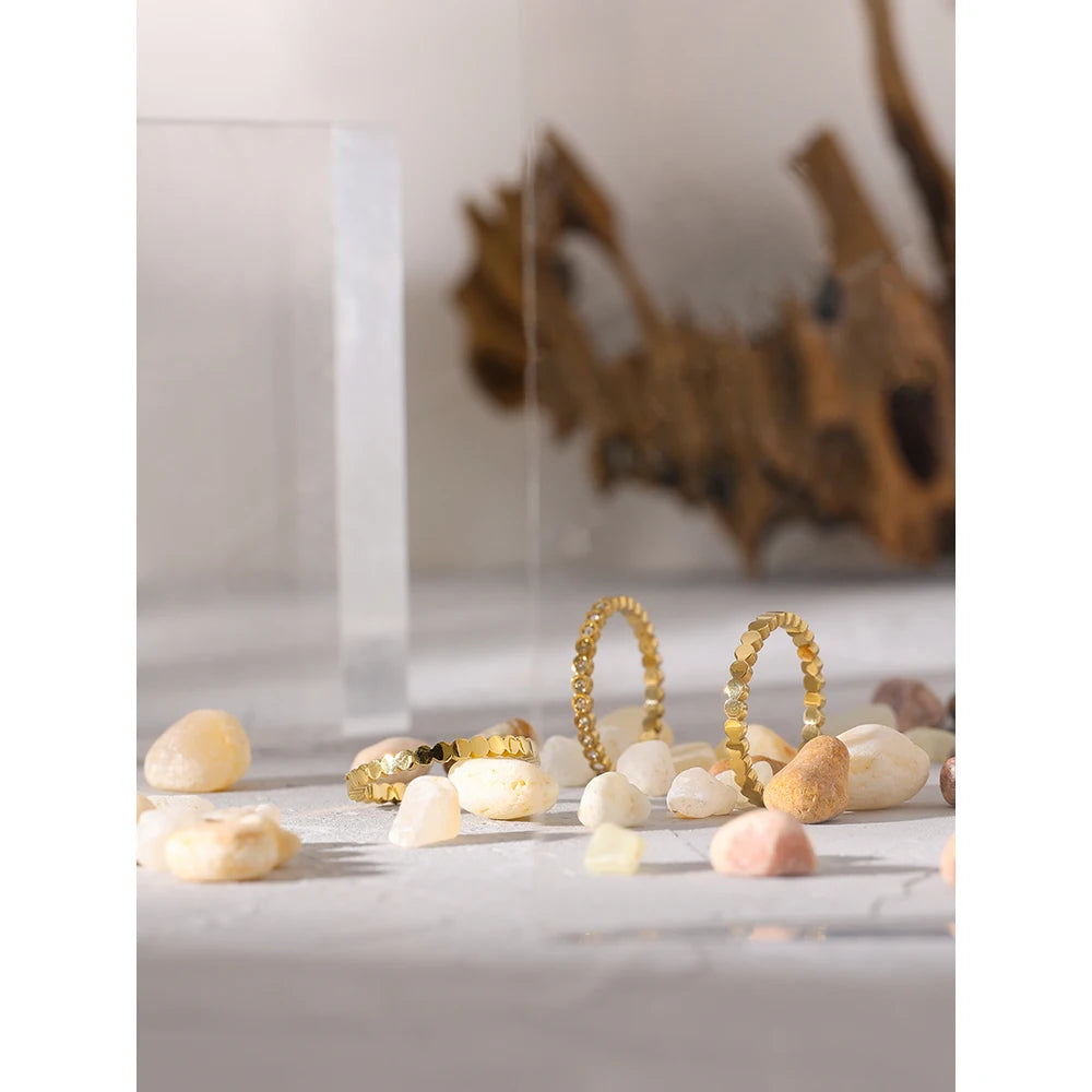 Set 3 Anelli Eternity Zirconi – Luce Infinita