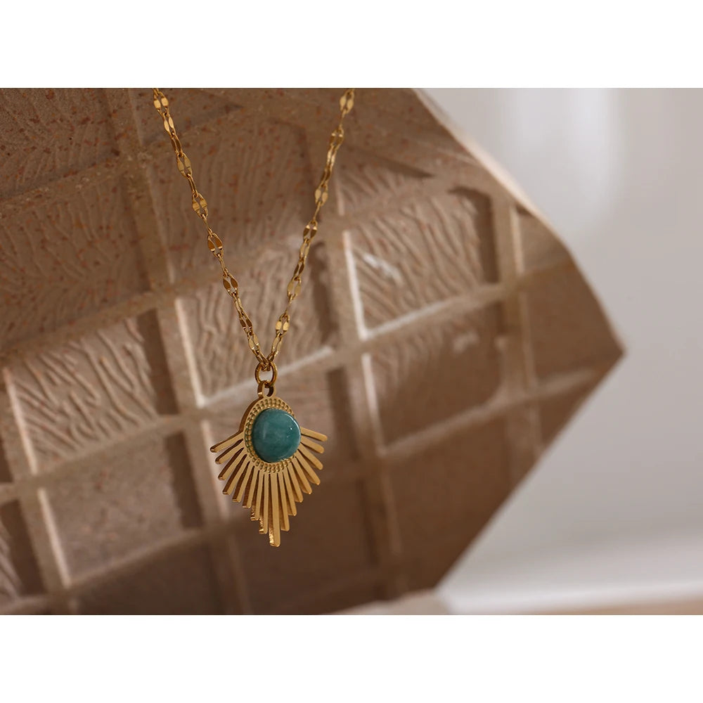 Collana Sole Turchese – Energia e Luce