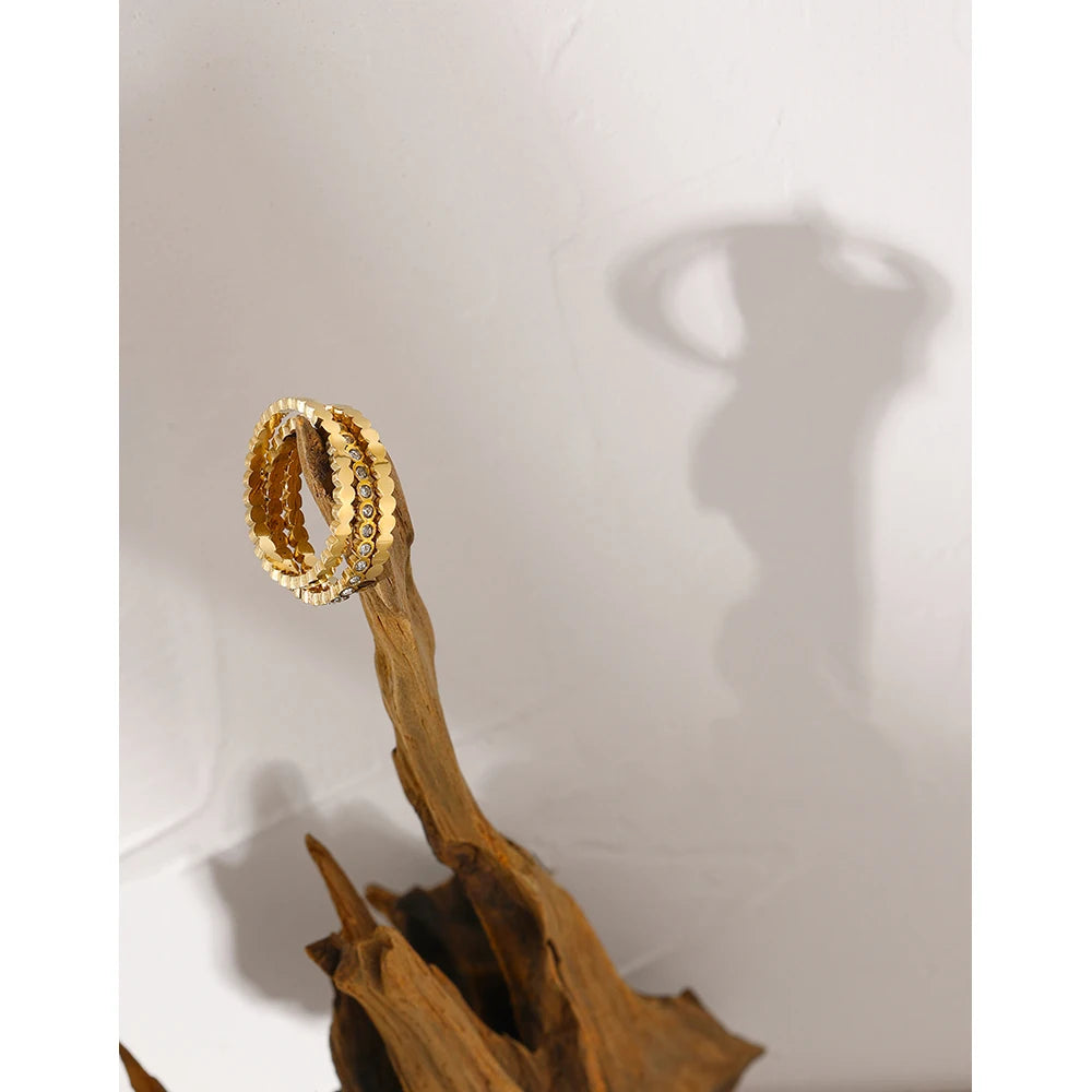 Set 3 Anelli Eternity Zirconi – Luce Infinita