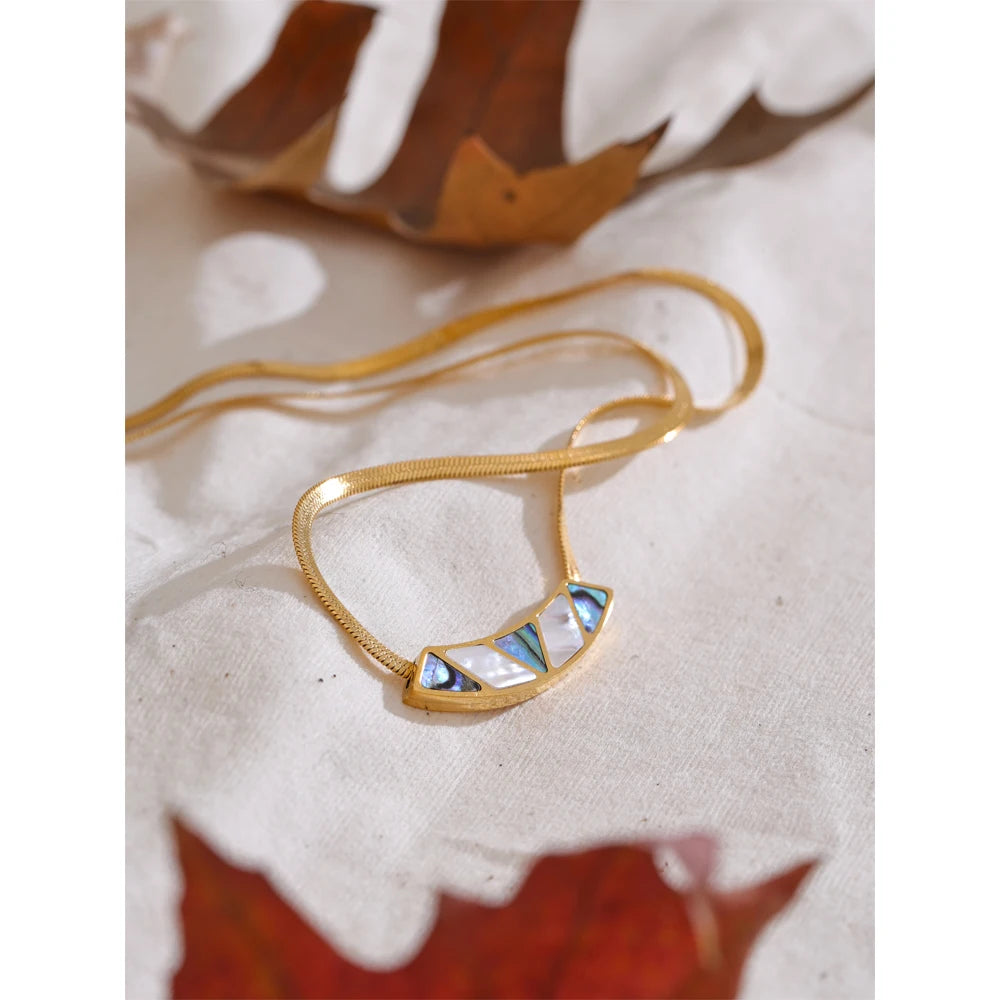 Collana Luce Oceanica – Intarsi Naturali
