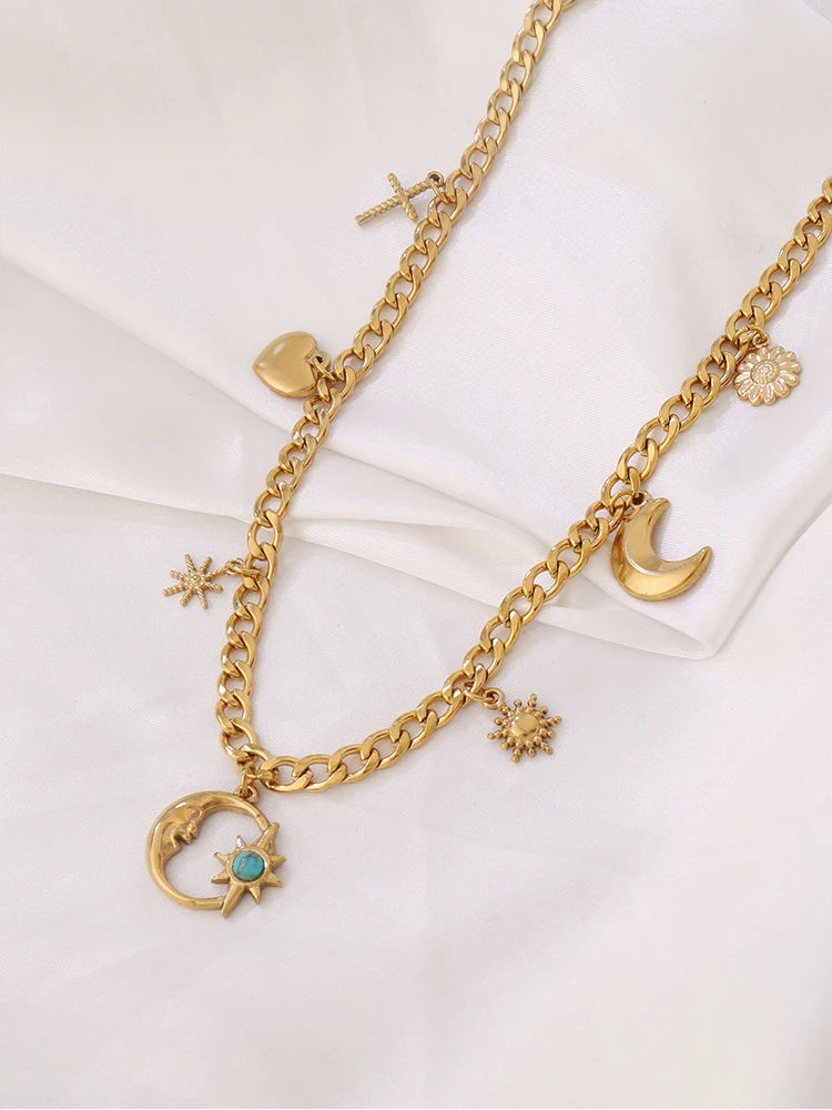Collana “Sole & Luna”