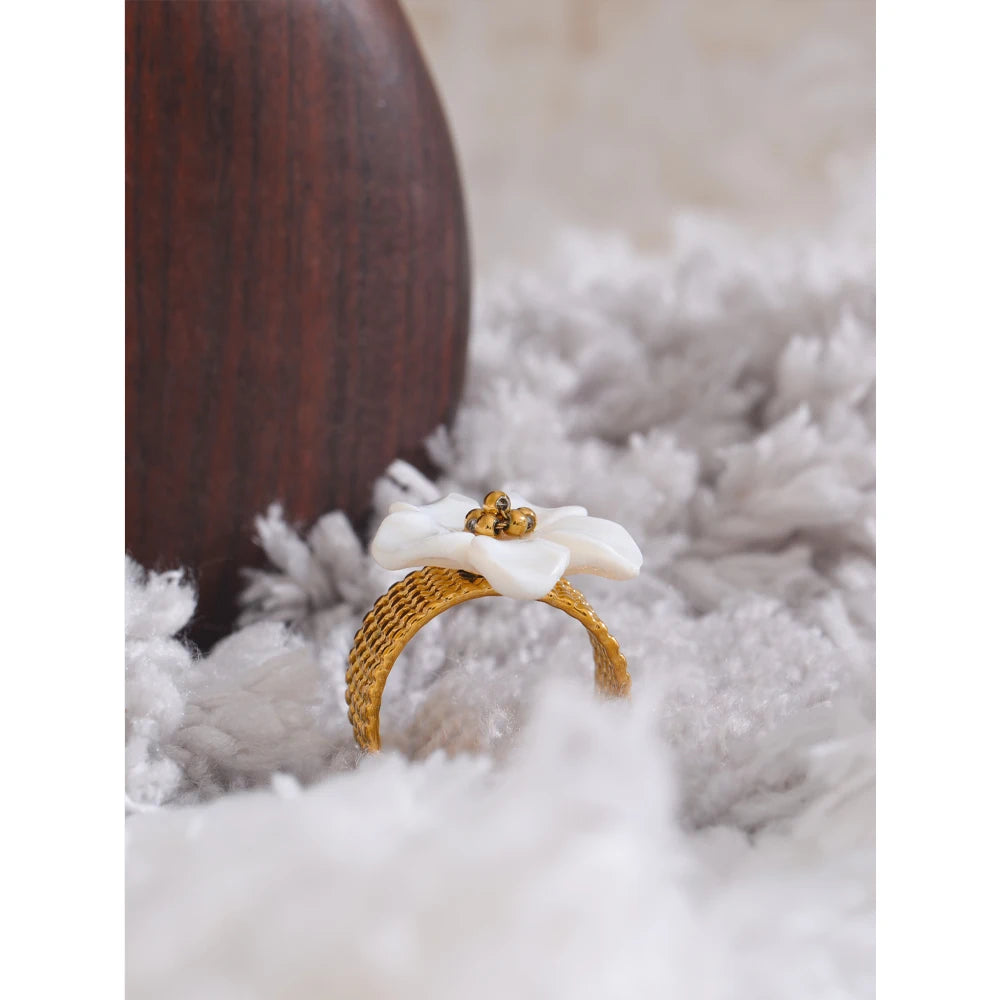 Anello Fiore di Mare – Grazia Naturale