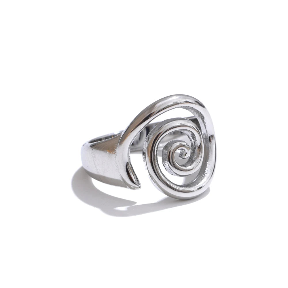 Anello Conchiglia Ocean Series – Anello Trendy Placcato Oro PVD