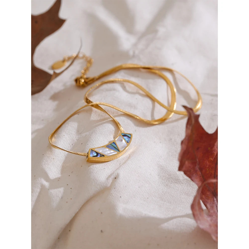 Collana Luce Oceanica – Intarsi Naturali
