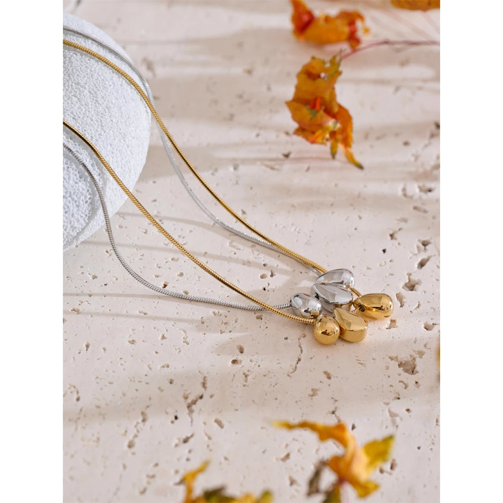 Collana Goccia d’Acqua – Eleganza Riflessa