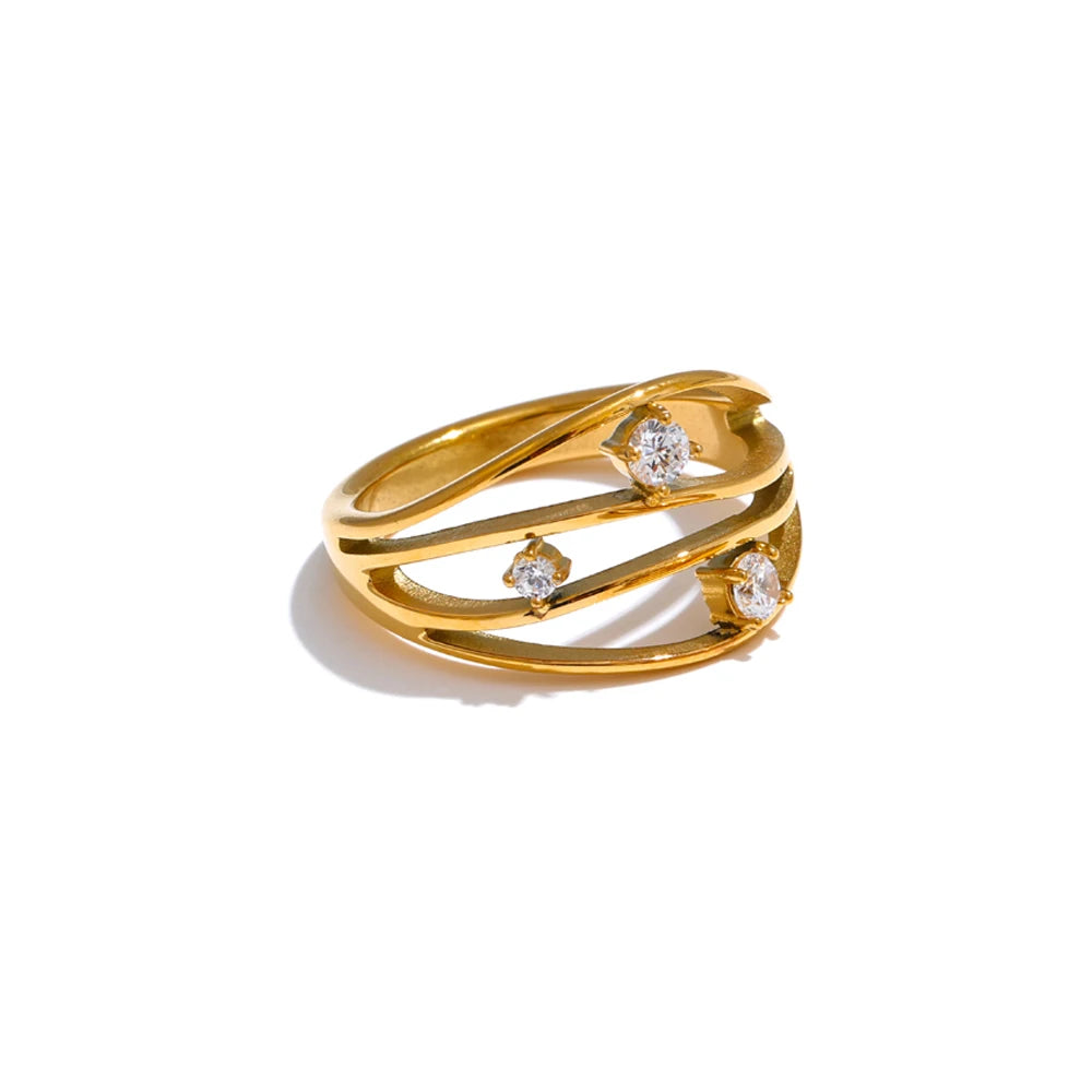 Set Anelli Gemelli – Eleganza Dorata