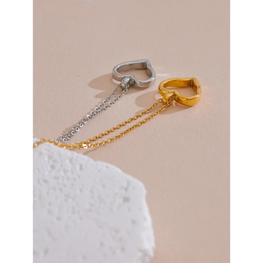 Collana Cuore Cavo – Amore Essenziale