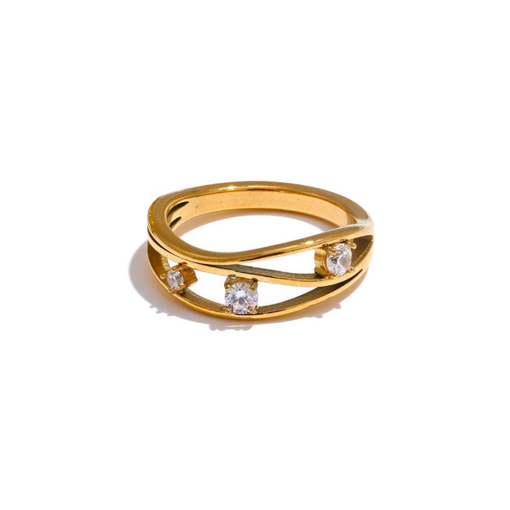 Set Anelli Gemelli – Eleganza Dorata