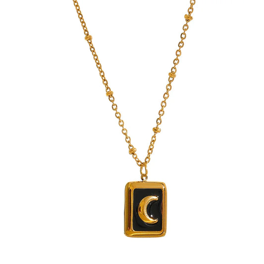 Collana Luna Nera – Eleganza Mistica
