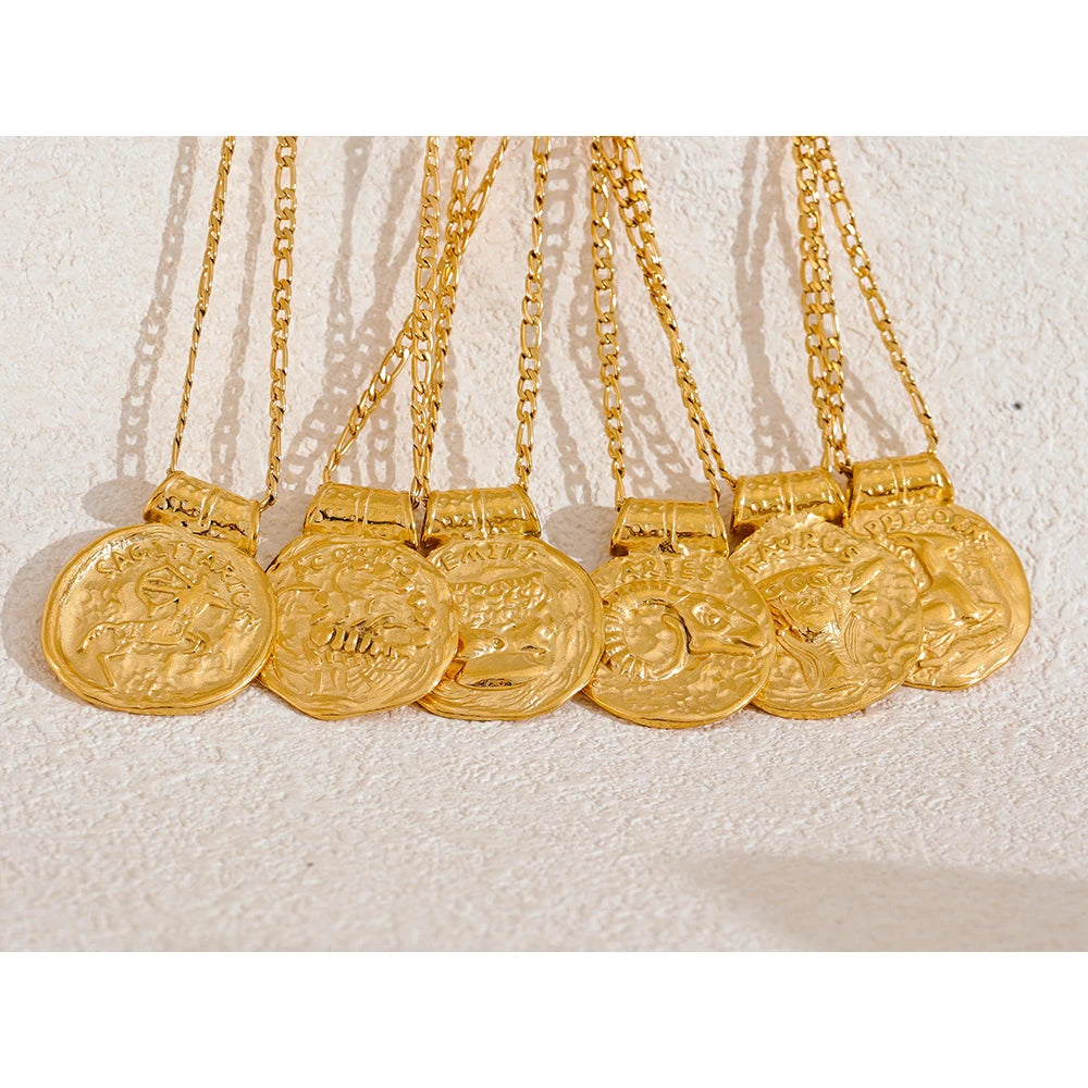 Collana Zodiac Gold – La Tua Costellazione, il Tuo Stile
