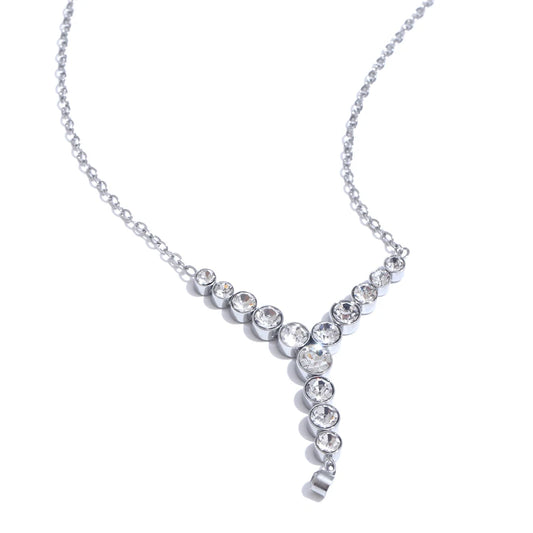 Collana Cascata di Luce – Zirconi Brillanti