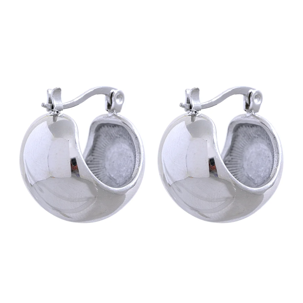 Orecchini Bold Geometrici – Acciaio Inossidabile Oro & Argento