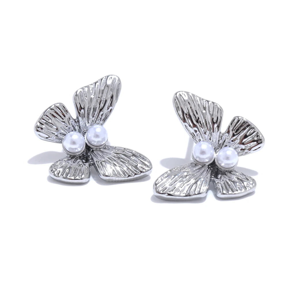 Orecchini Butterfly Pearl – Grazia e Luce
