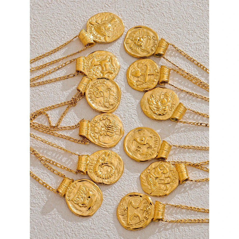Collana Zodiac Gold – La Tua Costellazione, il Tuo Stile