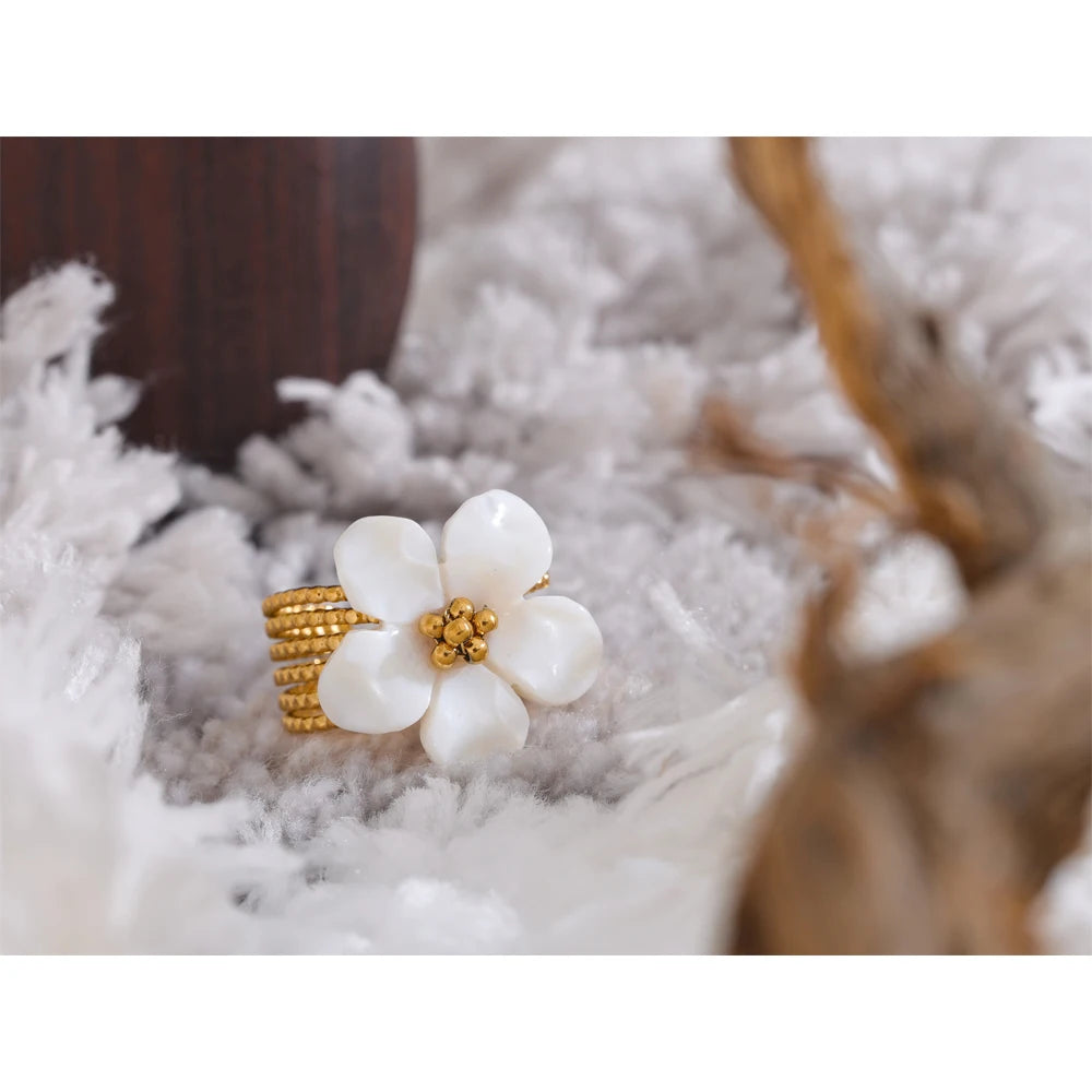 Anello Fiore di Mare – Grazia Naturale