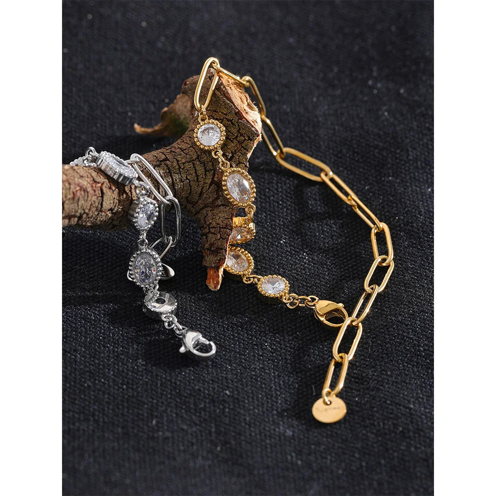 Bracciale Crystal Link – Luminosità Quotidiana