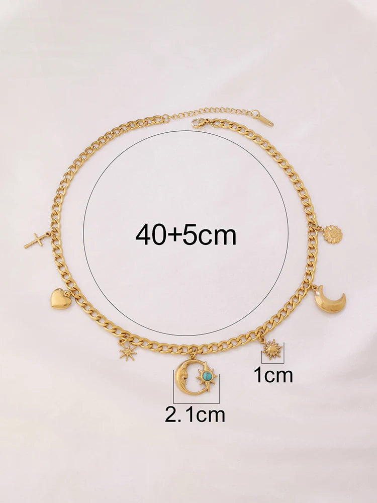 Collana “Sole & Luna”