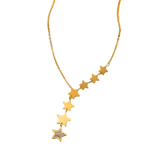 Collana Stella in Zircone – Luce Raffinata