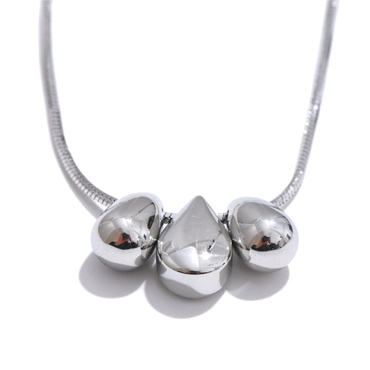 Collana Goccia d’Acqua – Eleganza Riflessa