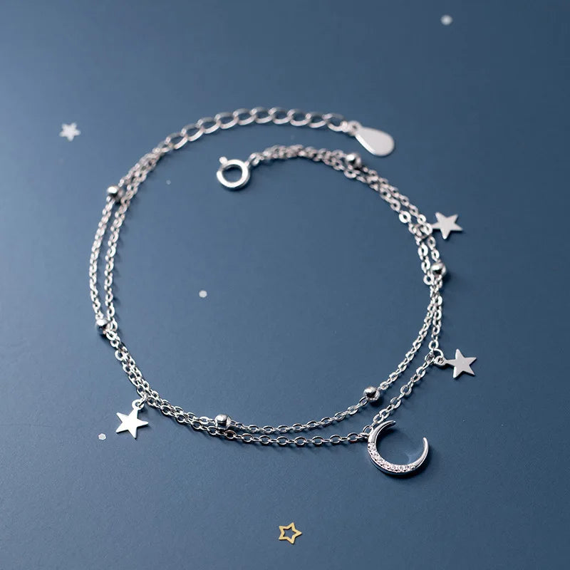 Bracciale Luna e Stella – Doppio Incanto