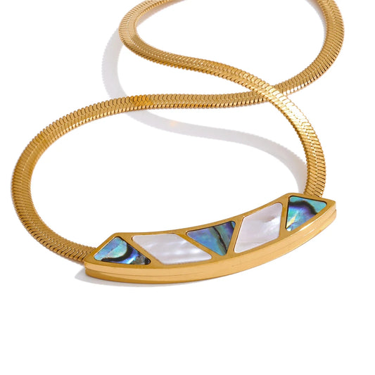 Collana Luce Oceanica – Intarsi Naturali