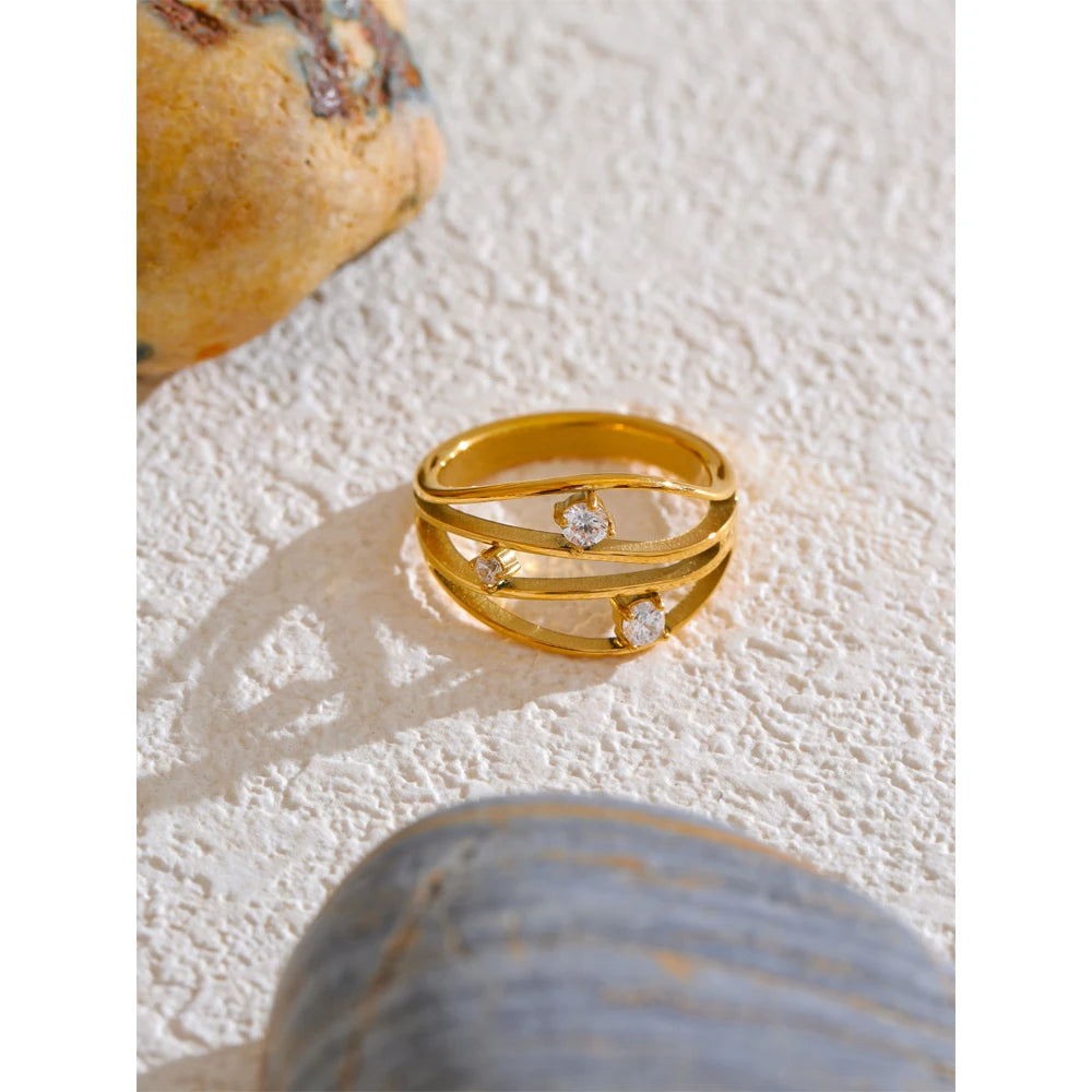 Set Anelli Gemelli – Eleganza Dorata