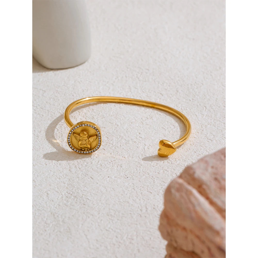 Bracciale Cuore d’Angelo – Luce e Protezione