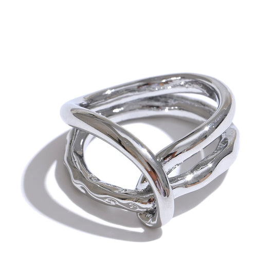Anello Cerchi Intrecciati – Geometria di Luce