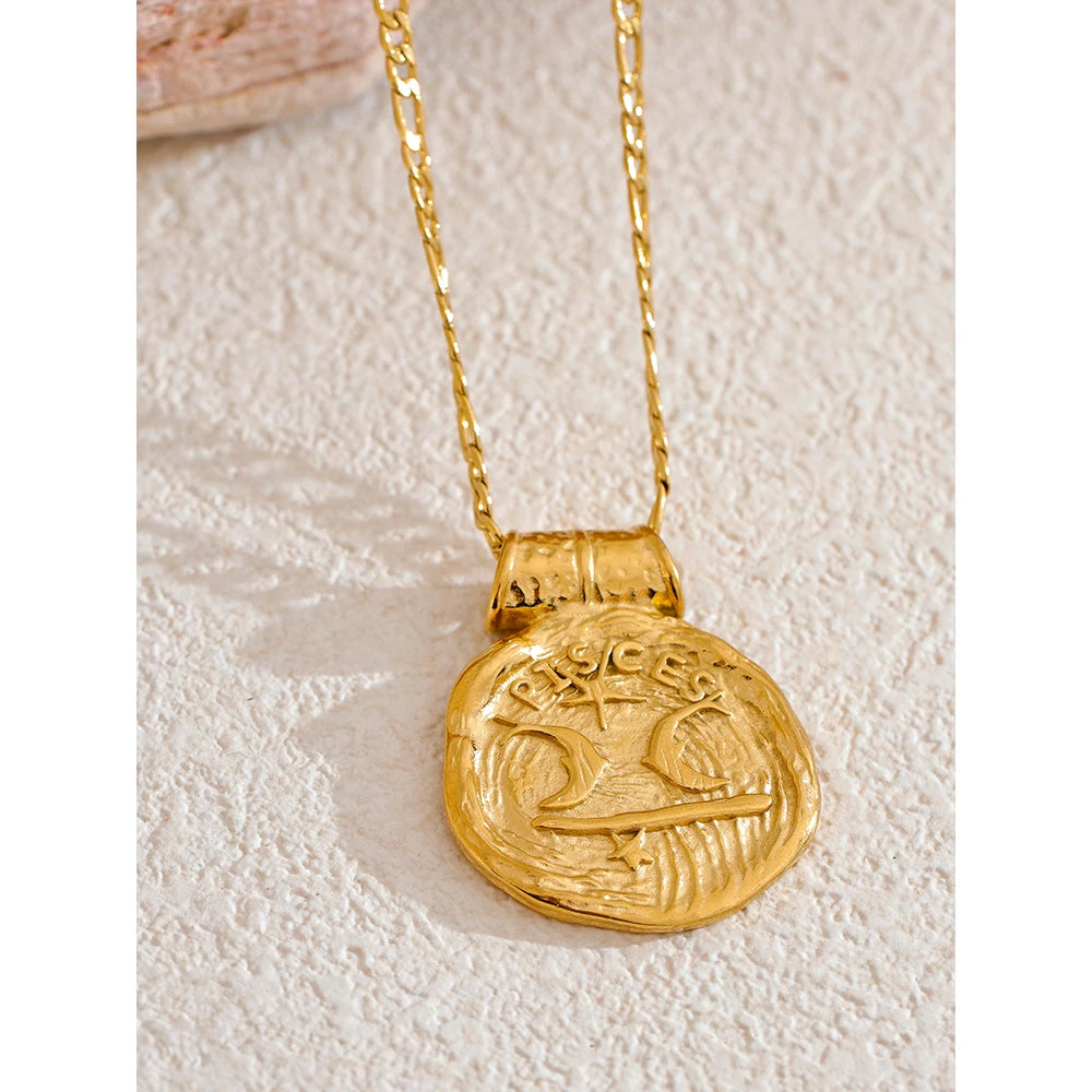 Collana Zodiac Gold – La Tua Costellazione, il Tuo Stile