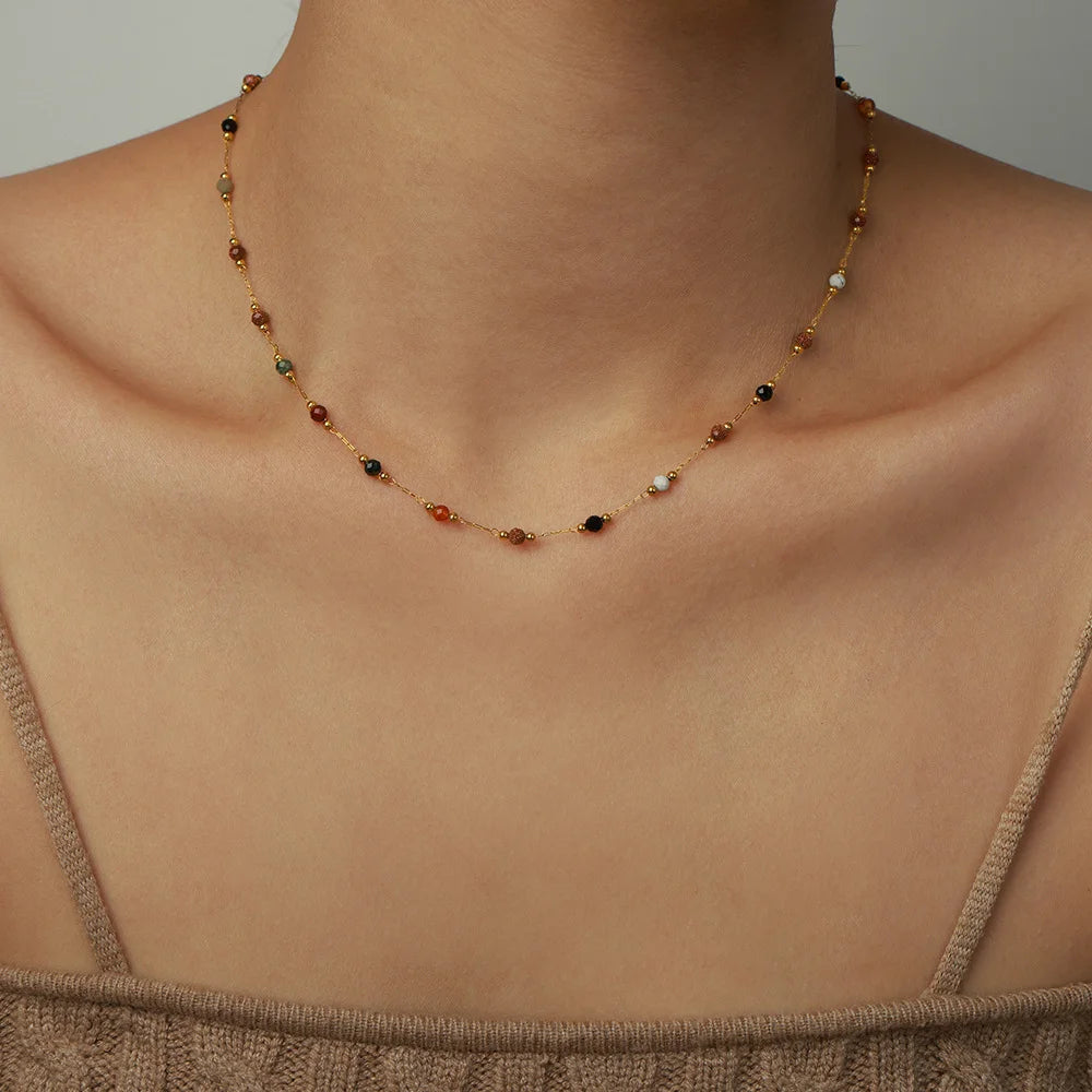 Set Collana e Bracciali con Perle – Minimalismo Chic