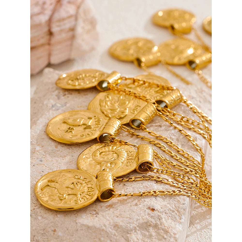 Collana Zodiac Gold – La Tua Costellazione, il Tuo Stile