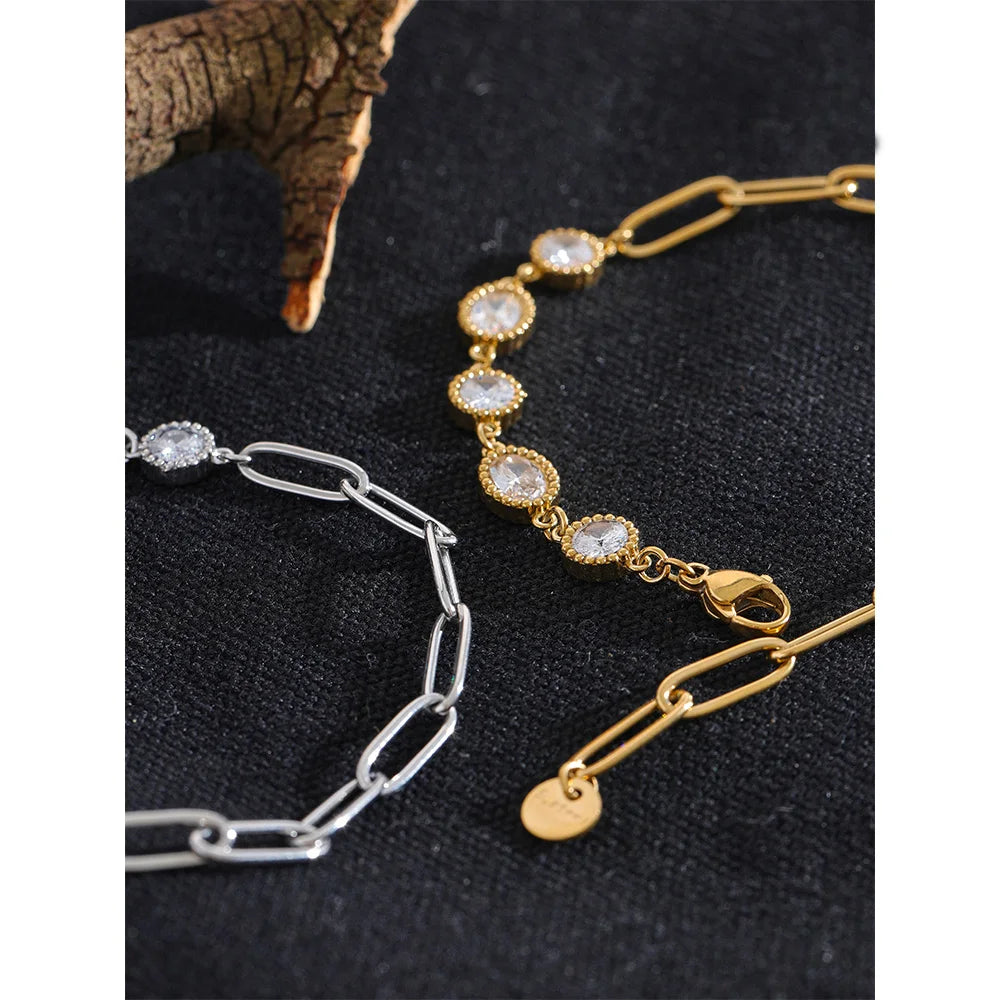 Bracciale Crystal Link – Luminosità Quotidiana