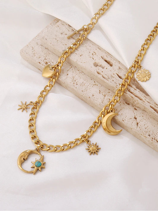 Collana “Sole & Luna”