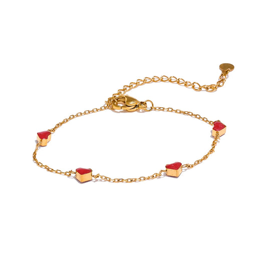 Bracciale Mini Hearts – Amore Dorato