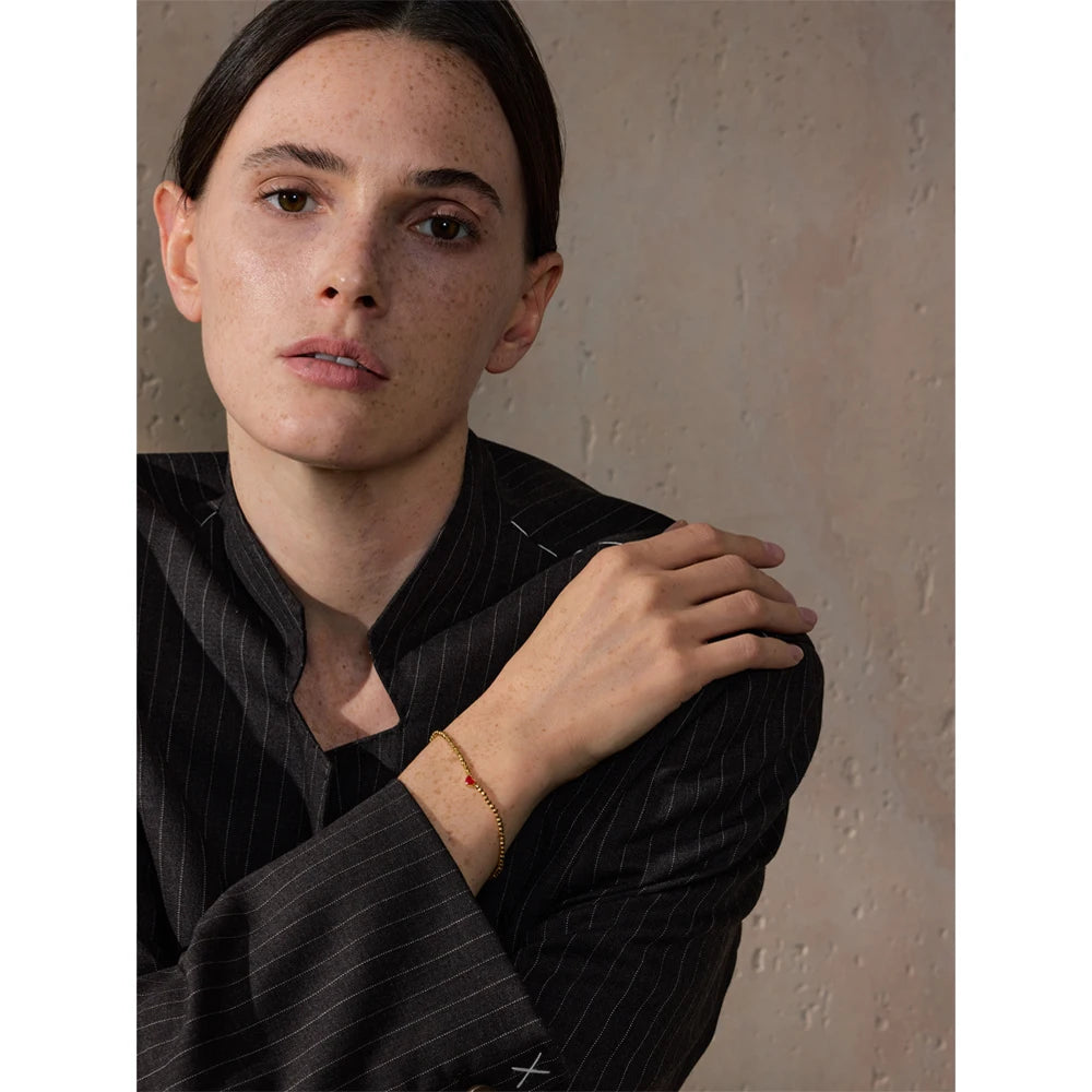 Bracciale Cuore Dorato – Amore Essenziale