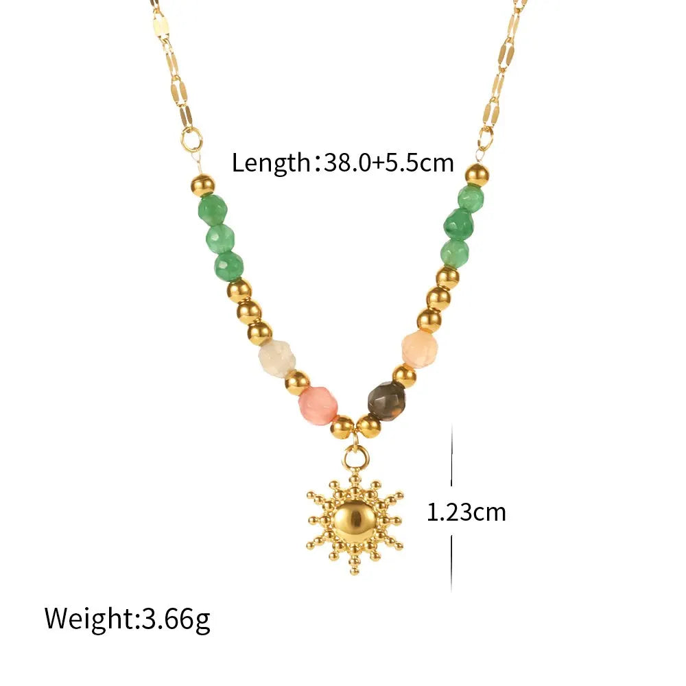 Soffio d’Estate – Collana con Pietre Naturali