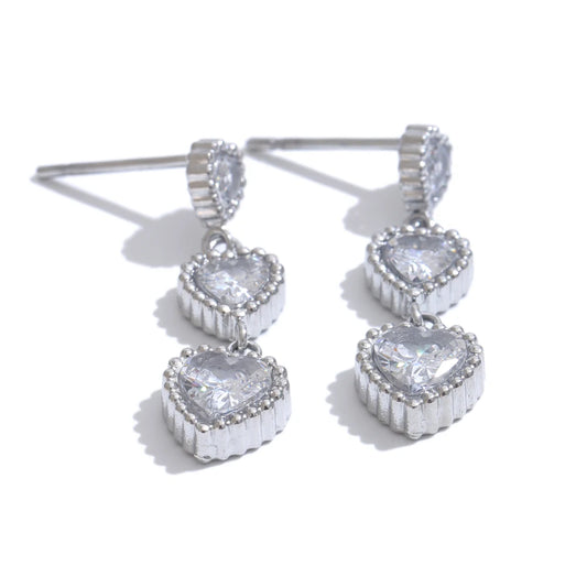 Orecchini Cuore Gemello – Luce e Amore