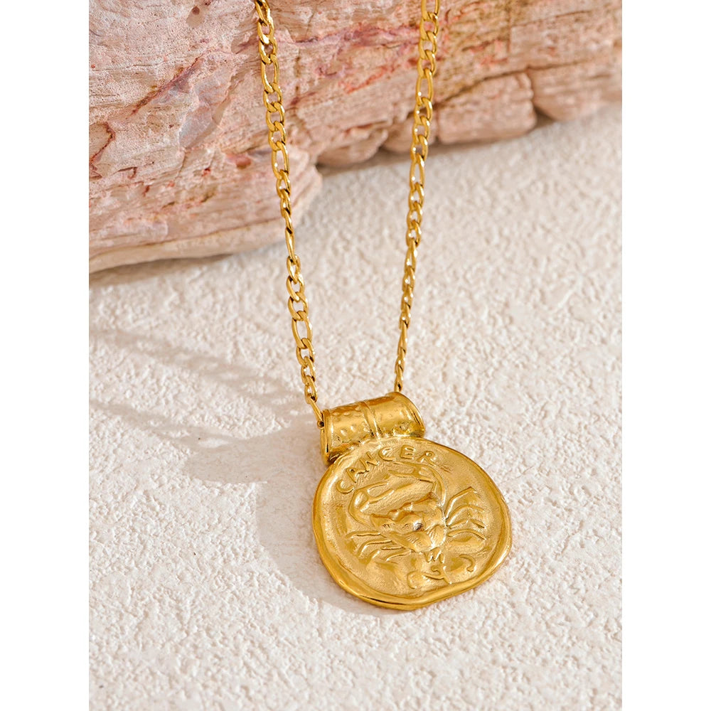 Collana Zodiac Gold – La Tua Costellazione, il Tuo Stile