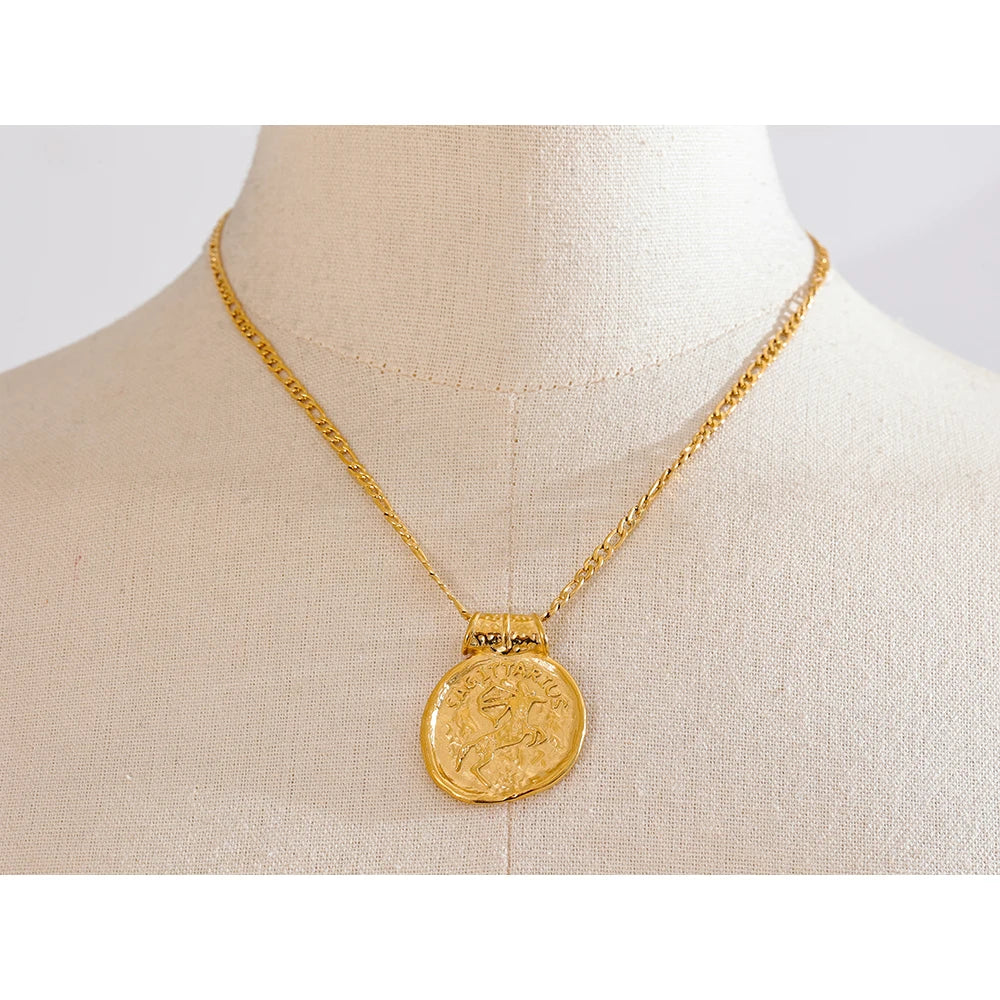 Collana Zodiac Gold – La Tua Costellazione, il Tuo Stile