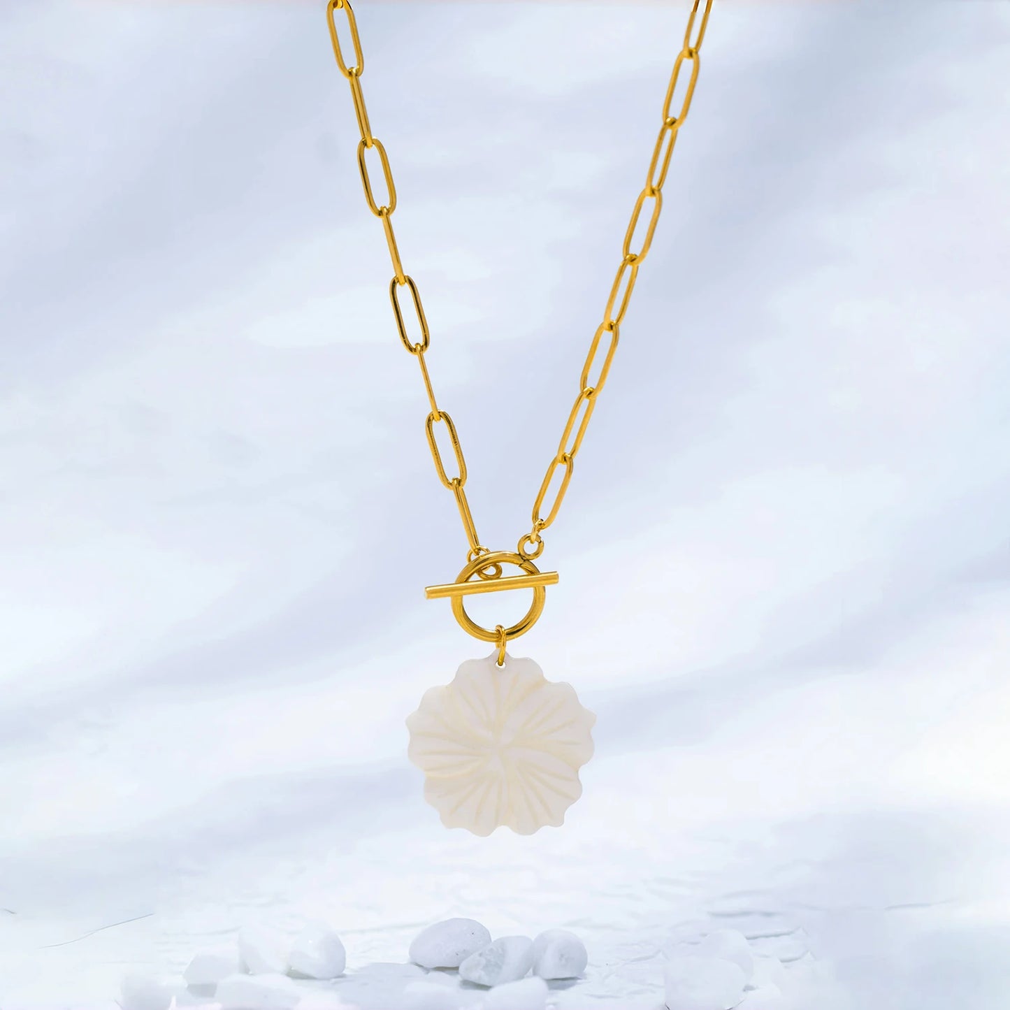 Collana “Eco del Mare” – Ciondolo Conchiglia