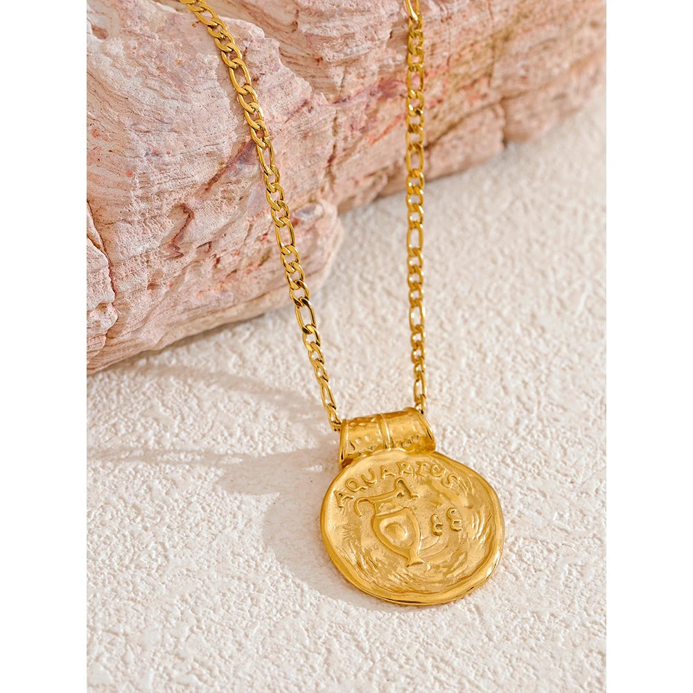Collana Zodiac Gold – La Tua Costellazione, il Tuo Stile