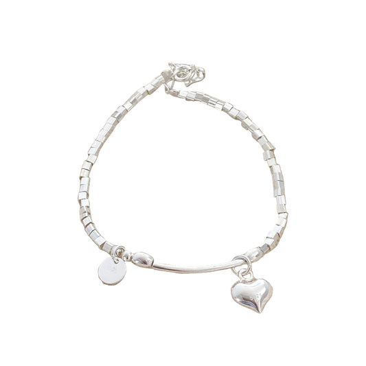 Bracciale “Geometrie d’Amore” in argento 925