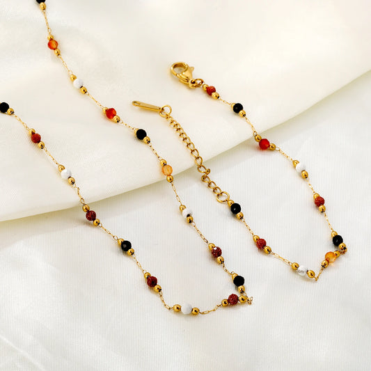 Set Collana e Bracciali con Perle – Minimalismo Chic