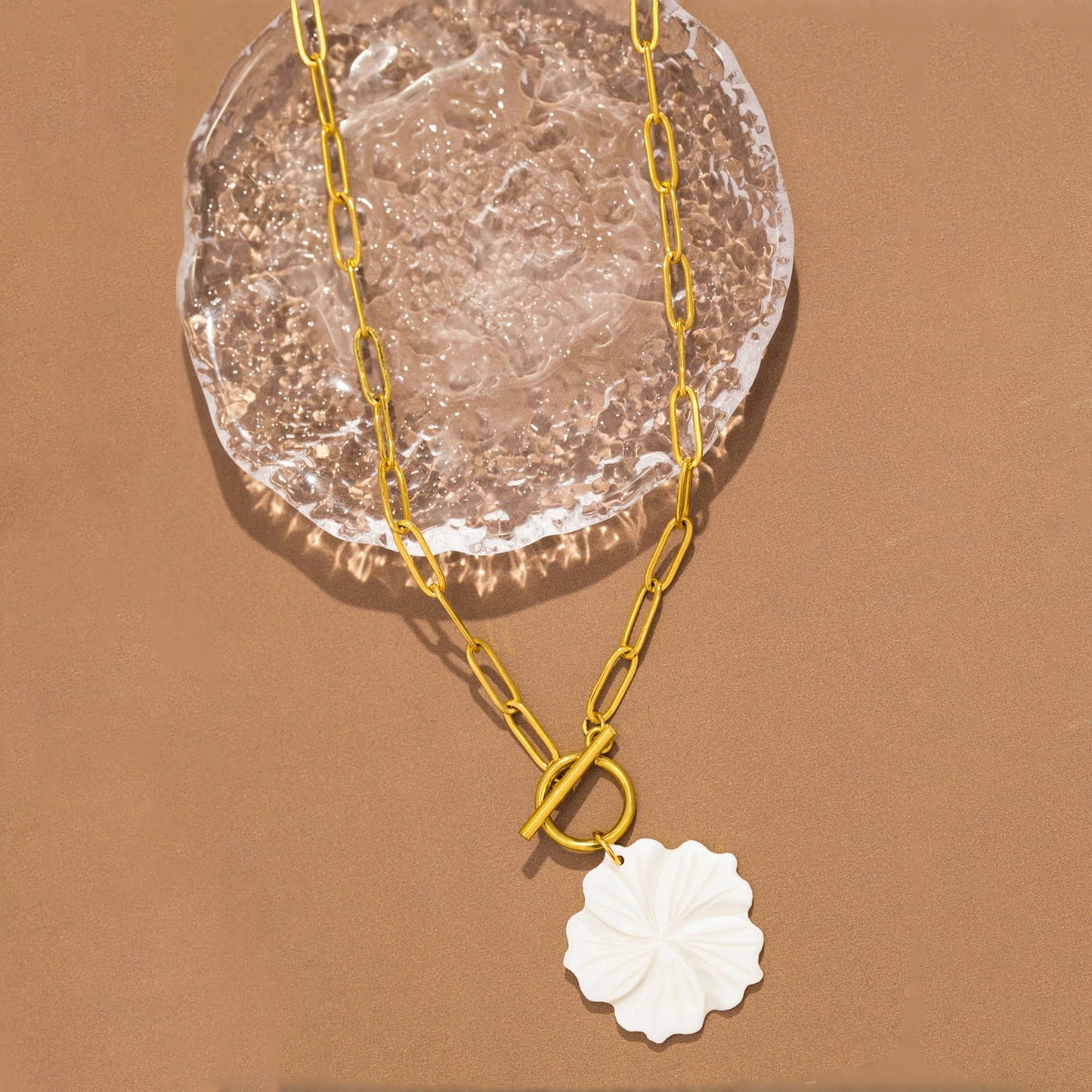 Collana “Eco del Mare” – Ciondolo Conchiglia