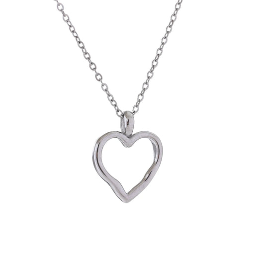 Collana Cuore Cavo – Amore Essenziale