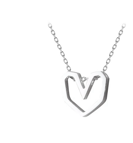 Geometria del Desiderio – Collana in Argento