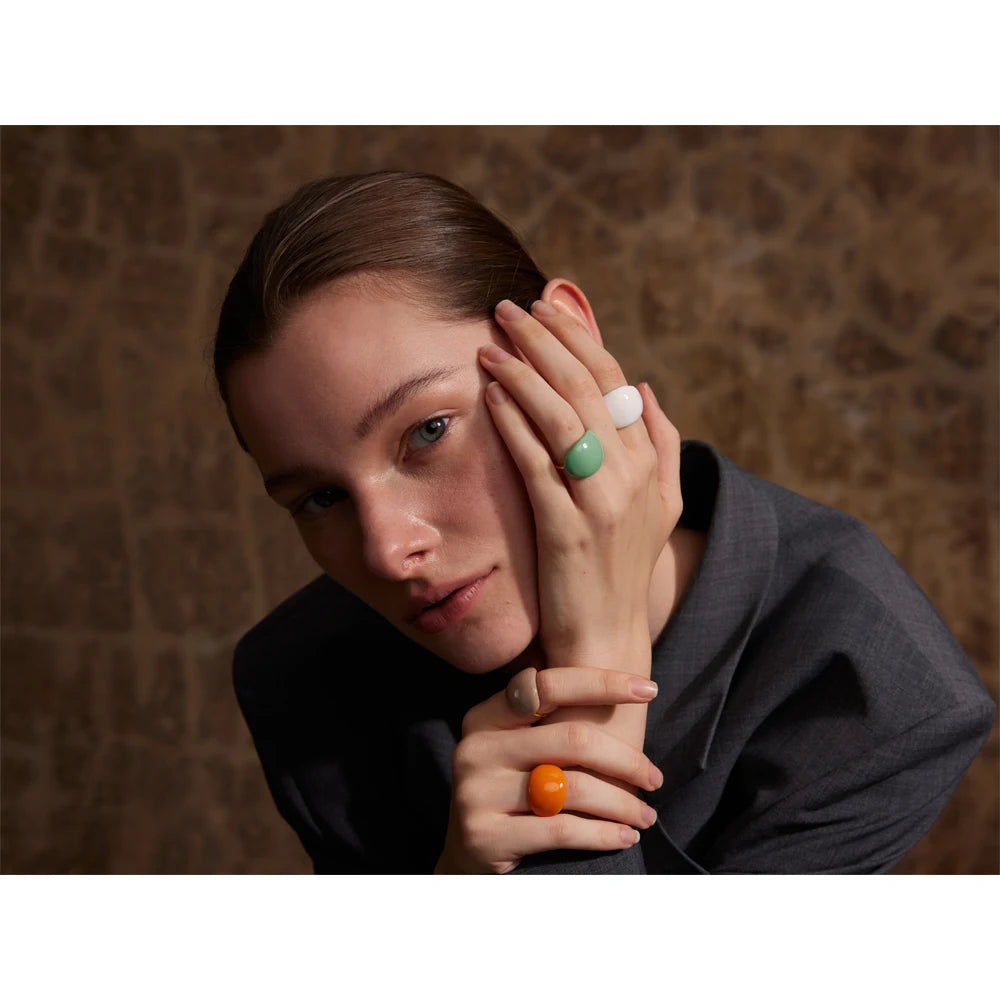 Anello Candy Joy – Gioiello Regolabile Multicolore in Acciaio Inossidabile
