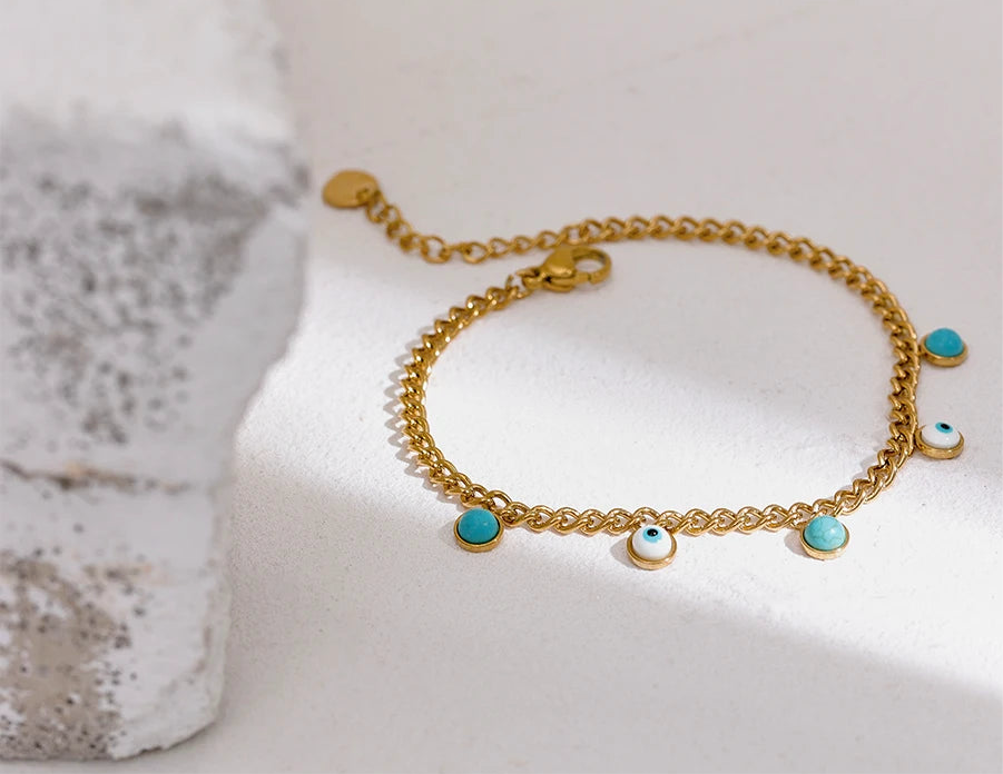 Bracciale Turquoise Eye